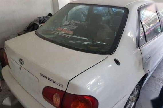 2001 Toyota Corolla 1.6 MT White For Sale 