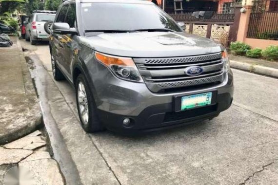 2012 Ford Explorer gray color for sale 