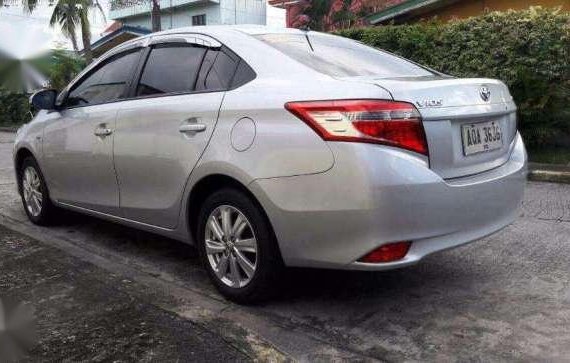 Toyota Vios E 2015 model silver for sale 