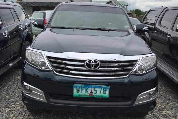 Toyota Fortuner gen 3 automatic diesel 2012