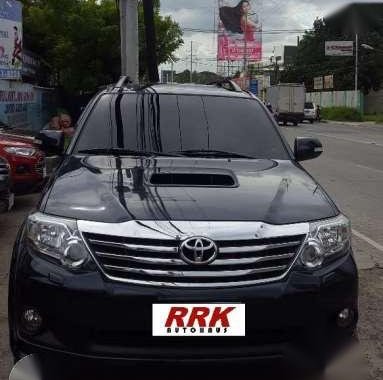 2014 Toyota Fortuner 2.5V Diesel AT Gray For Sale 