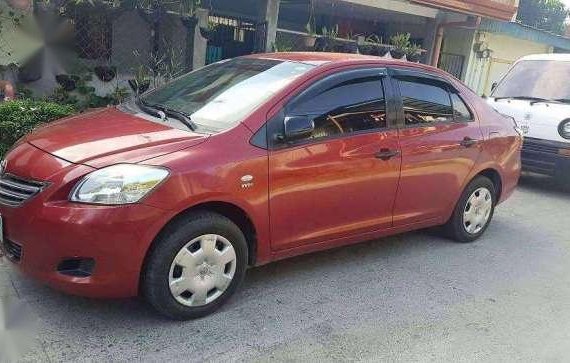 Toyota Vios 2012 J MT Red Sedan For Sale 