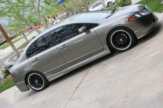 2007 Honda Civic grey color for sale 