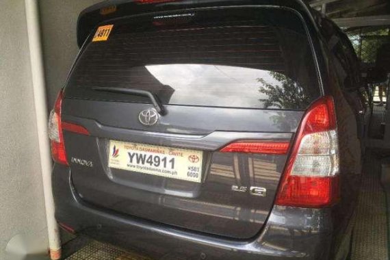 For sale Toyota Innova G 2016 Manual Diesel 
