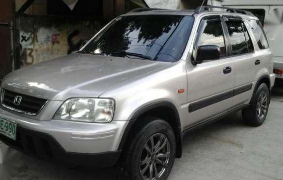 2000 Honda CRV silver color for sale 