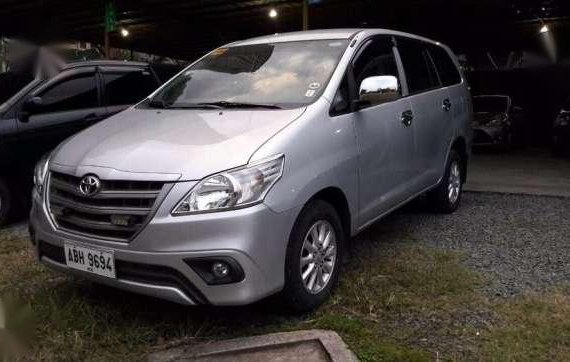 Very Fresh In And Out 2015 Toyota Innova E DSL AT For Sale