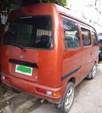 Suzuki Multicab Van Type 2009 MT Orange For Sale 