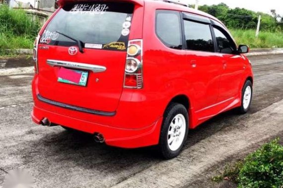 Toyota Avanza 1.3J 2011 MT Red For Sale 