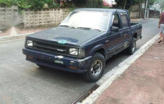 Mazda B2200 Pickup 1991 MT Blue  For Sale 