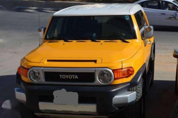 Toyota FJ Cruiser 2008 MT Yellow For Sale 