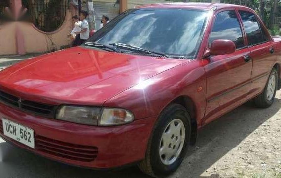 1995 Mitsubishi Lancer GLI MT Red For Sale 