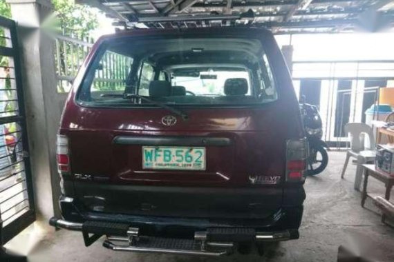 Fresh Toyota Revo 1998 Manual Red For Sale 