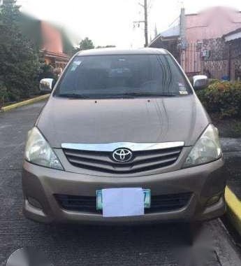 Toyota Innova 2011 G Diesel Automatic Brown For Sale 