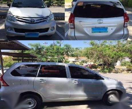 2014 manual silver Toyota Avanza for sale 