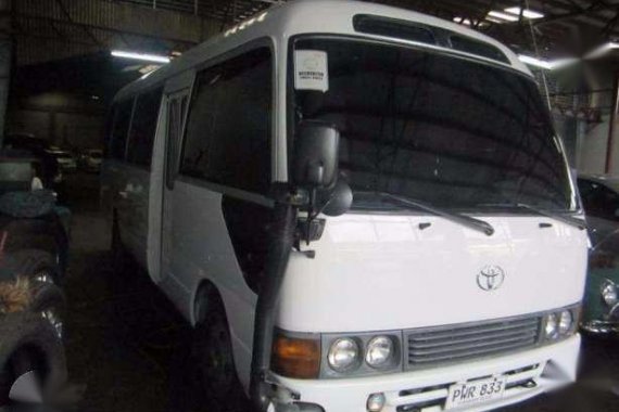 All Working 2001 Toyota Coaster Bus MT For Sale