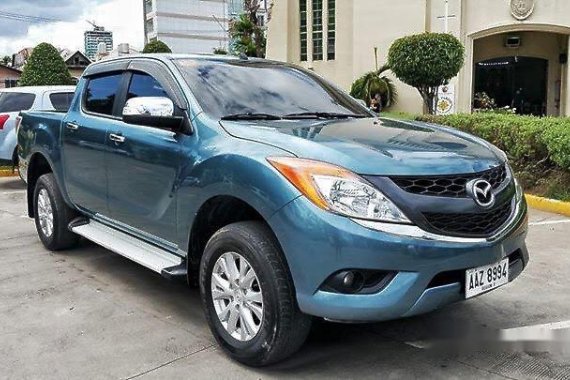 Well-maintained Mazda BT-50 2015 for sale in Cebu