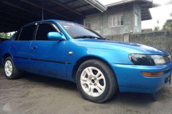 Toyota Corolla Gli 1995 MT Blue Sedan For Sale 