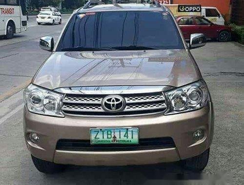 Well-maintained Toyota Fortuner 2009 for sale in Metro Manila