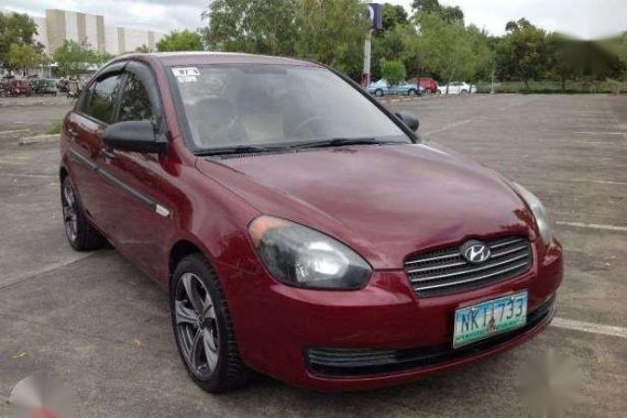 Hyundai Accent 2009 CRDi Diesel Red For Sale 