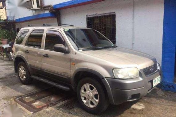 Ford Escape 4x4 Automatic Trans 2004 Beige For Sale 