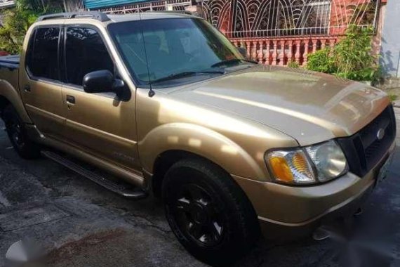 Ford Explorer Sport Trac 2001 4x4 Golden For Sale 