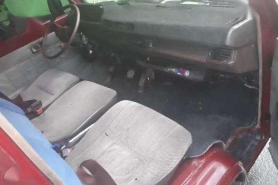 Mitsubishi L300 Versa Van Diesel Red For Sale 
