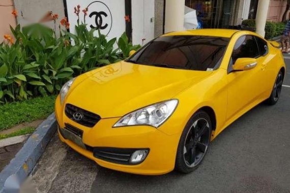 2011 Hyundai Genesis Coupe 2.0 MT Yellow For Sale 