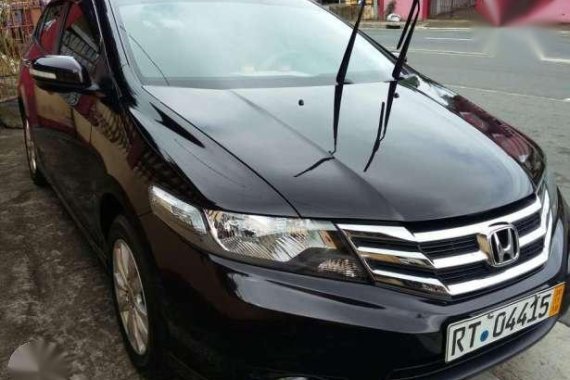 Honda City 1.5 E 2013 AT Black Sedan For Sale 