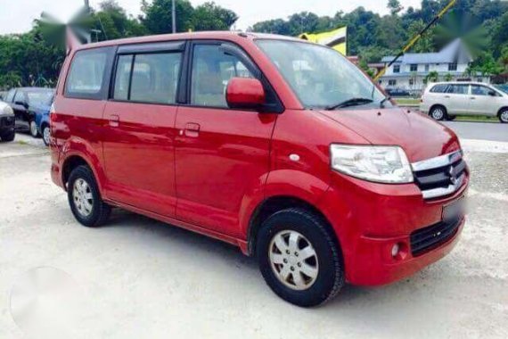 Fresh Suzuki Apv 1.6 MPV Red For Sale 