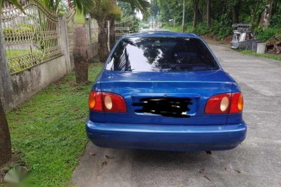 Toyota Corolla Altis 1.6 GLi 2001 MT Blue For Sale 