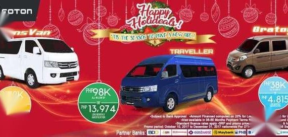 2017 New Foton Traveller Transvan Gratour Units For Sale 