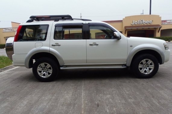 2008 FORD EVEREST XLT WHITE for sale