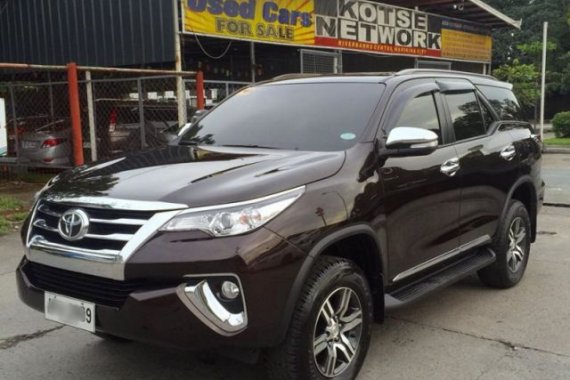 2016 Toyota Fortuner for sale 