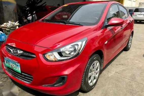 2014 Hyundai Accent 1.4 Manual Red For Sale 