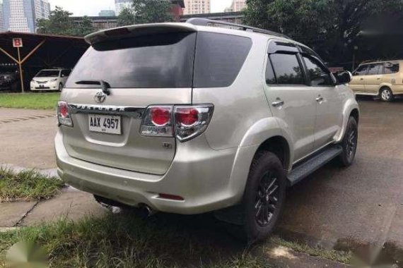 2014 Toyota Fortuner V AT Diesel For Sale 