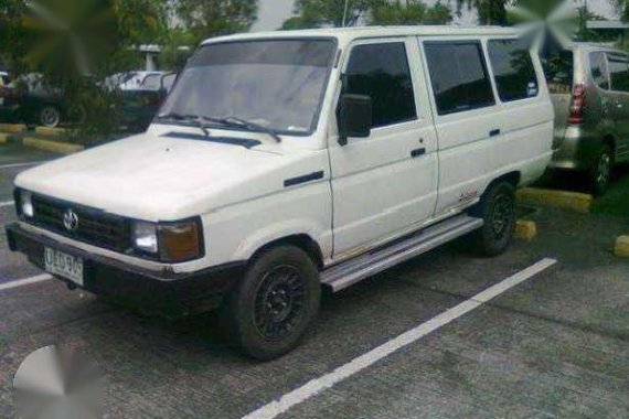  Toyota Tamaraw Fx Gl 1994 MT White For Sale 