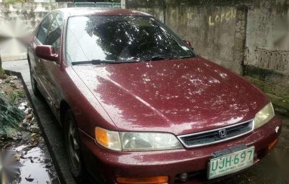 1996 Honda Accord Exi Matic Red For Sale 