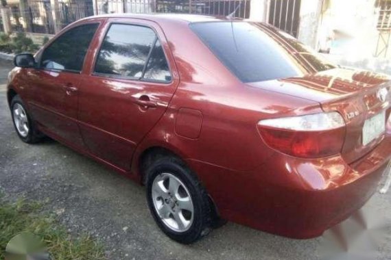 Fresh Toyota Vios E Manual Red For Sale 