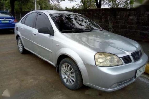 Chevrolet Optra 2004 1,6 AT Silver For Sale 