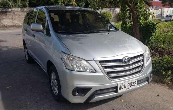 Good Running Condition 2015 Toyota Innova E AT DSL For Sale