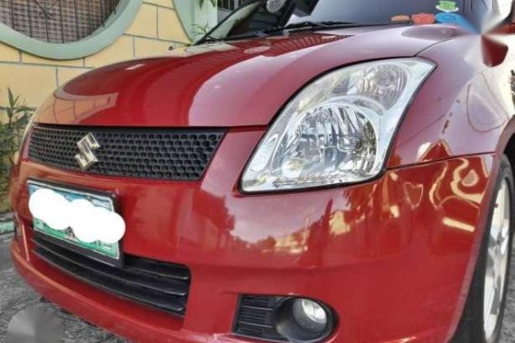 2007 Suzuki Swift Automatic Red HB For Sale 