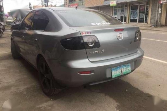 Fresh Mazda 3 AT 2006 Silver For Sale 