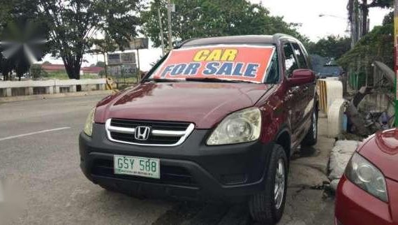 Honda CRV 2003 Matic Red SUV For Sale 