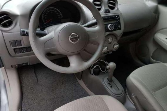 2015 Nissan Almera AT Silver Sedan For Sale 