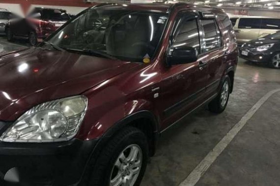 For Sale Honda CRV 2003 Manual Red SUV 