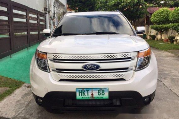 Good as new Ford Explorer 2013 A/T for sale in Metro Manila