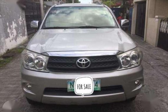 All Stock 2009 Toyota Fortuner 4x2G DSL AT For Sale