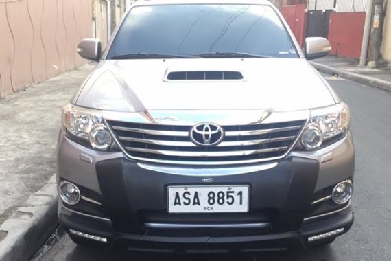 2015 Toyota Fortuner V for sale 