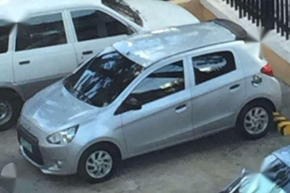 Mitsubishi Mirage GLX 2013 AT Silver For Sale 