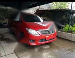 Good Running Condition Toyota Innova E 2012 AT For Sale